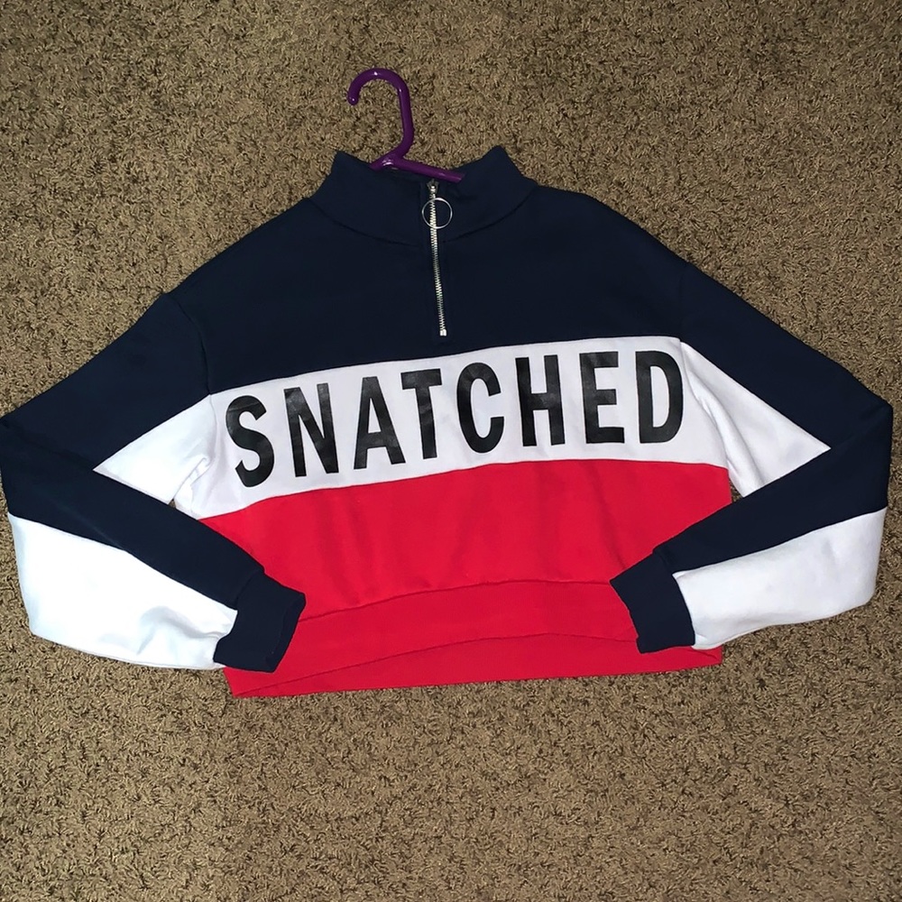 Crop sweater
